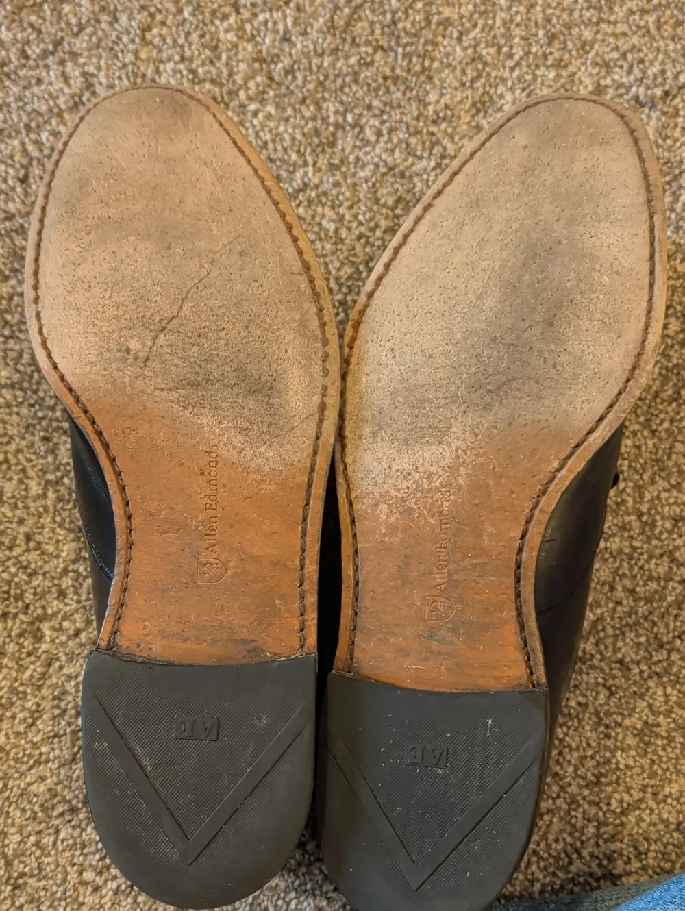 Allen Edmonds Black Carlyle Oxford